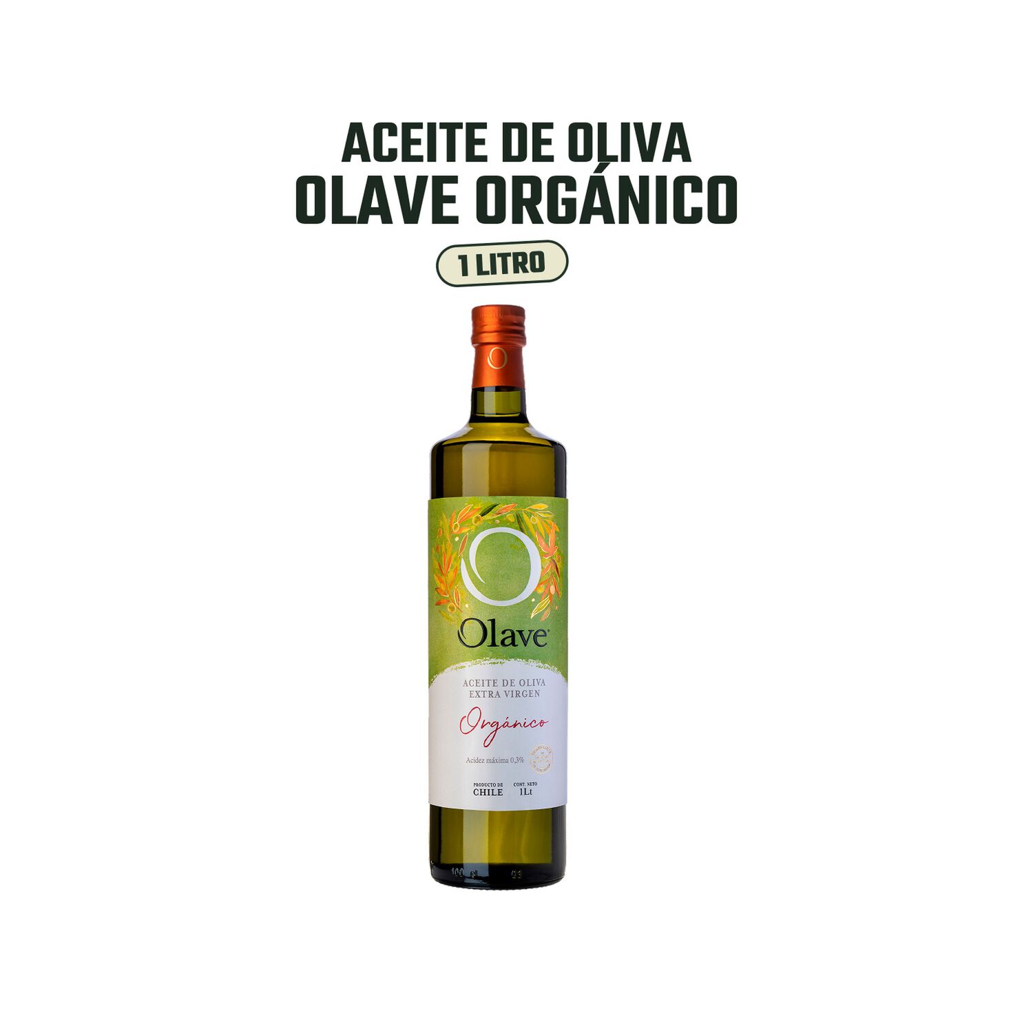 Aceite De Oliva Extra Virgen Olave Organico 1x1000ml image number 2.0