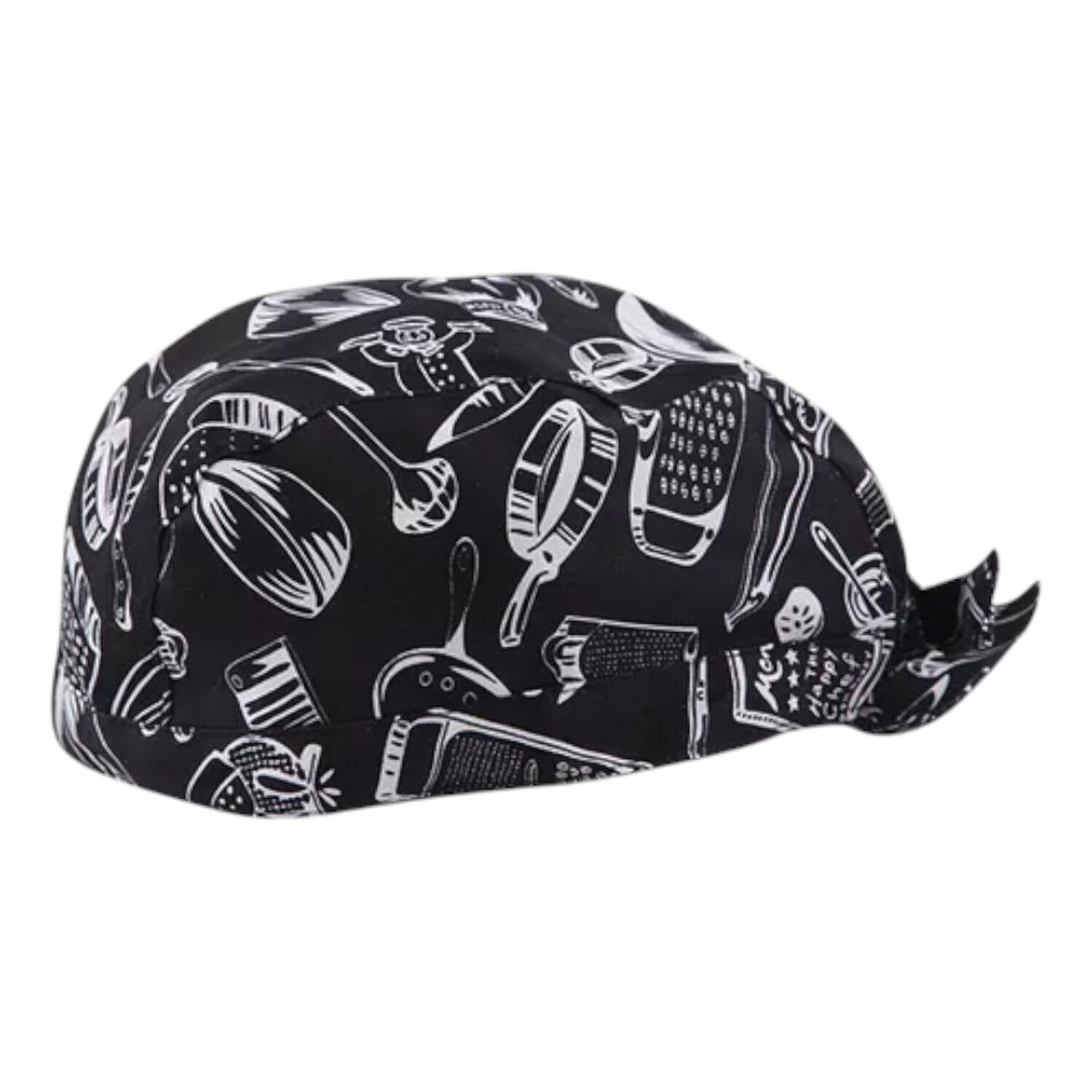 Gorro O Bandana De Cocina Chef Con Lazo Amarrable image number 2.0