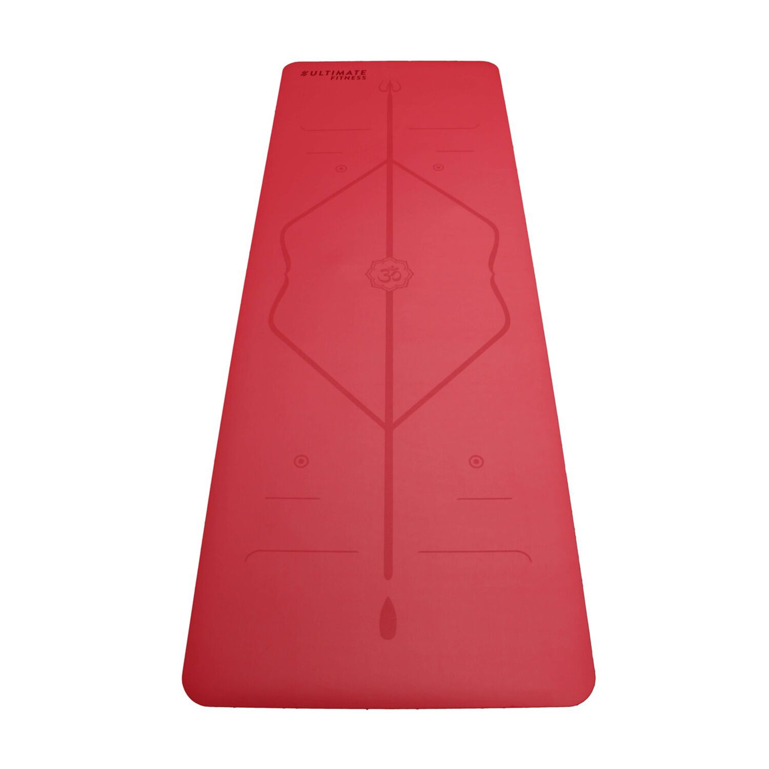 Mat De Yoga Premium Pu Natural Rubber 5 Mm Rojo image number 0.0