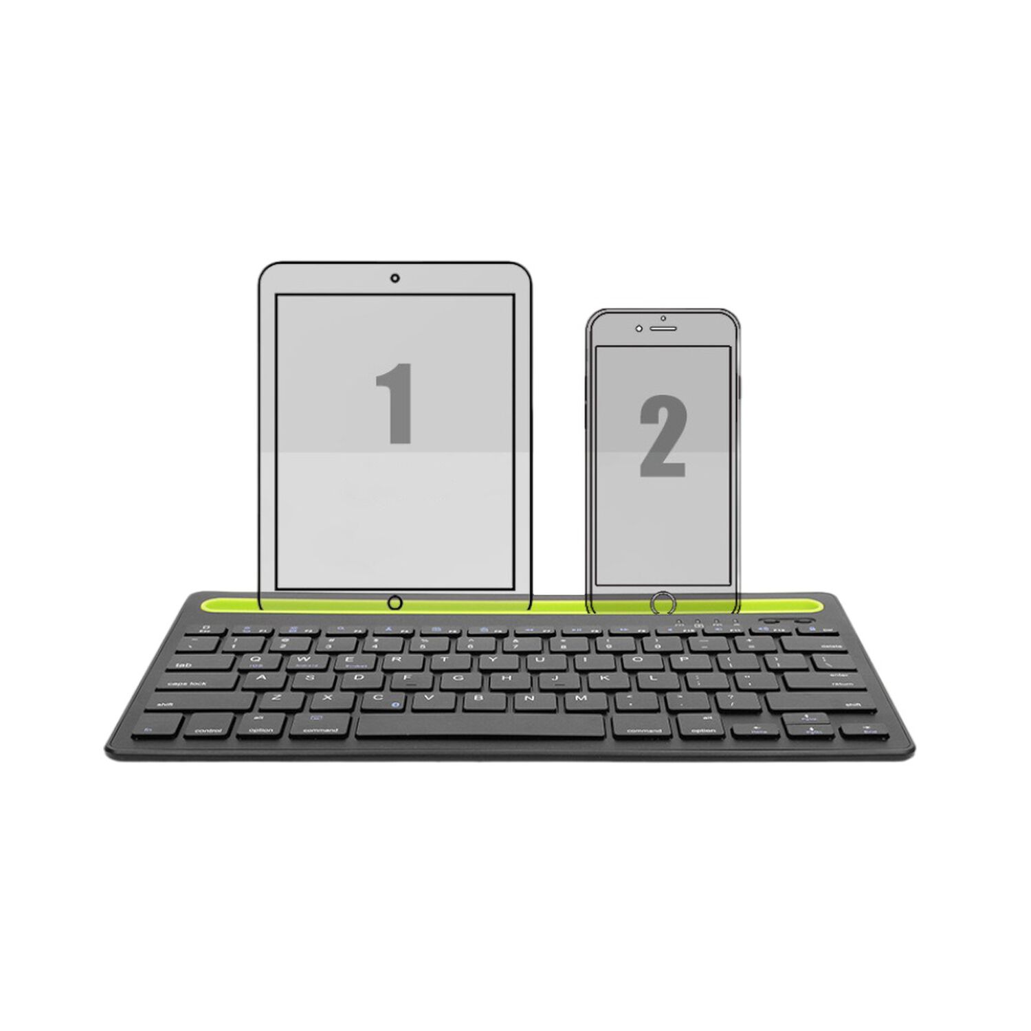 Teclado Inal&aacute;mbrico Bluetooth Multi Plataformas / Smart Tv image number 2.0