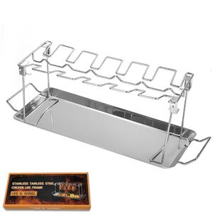 Soporte Asar Y Ahumar Alitas De Pollo Horno Eléctrico