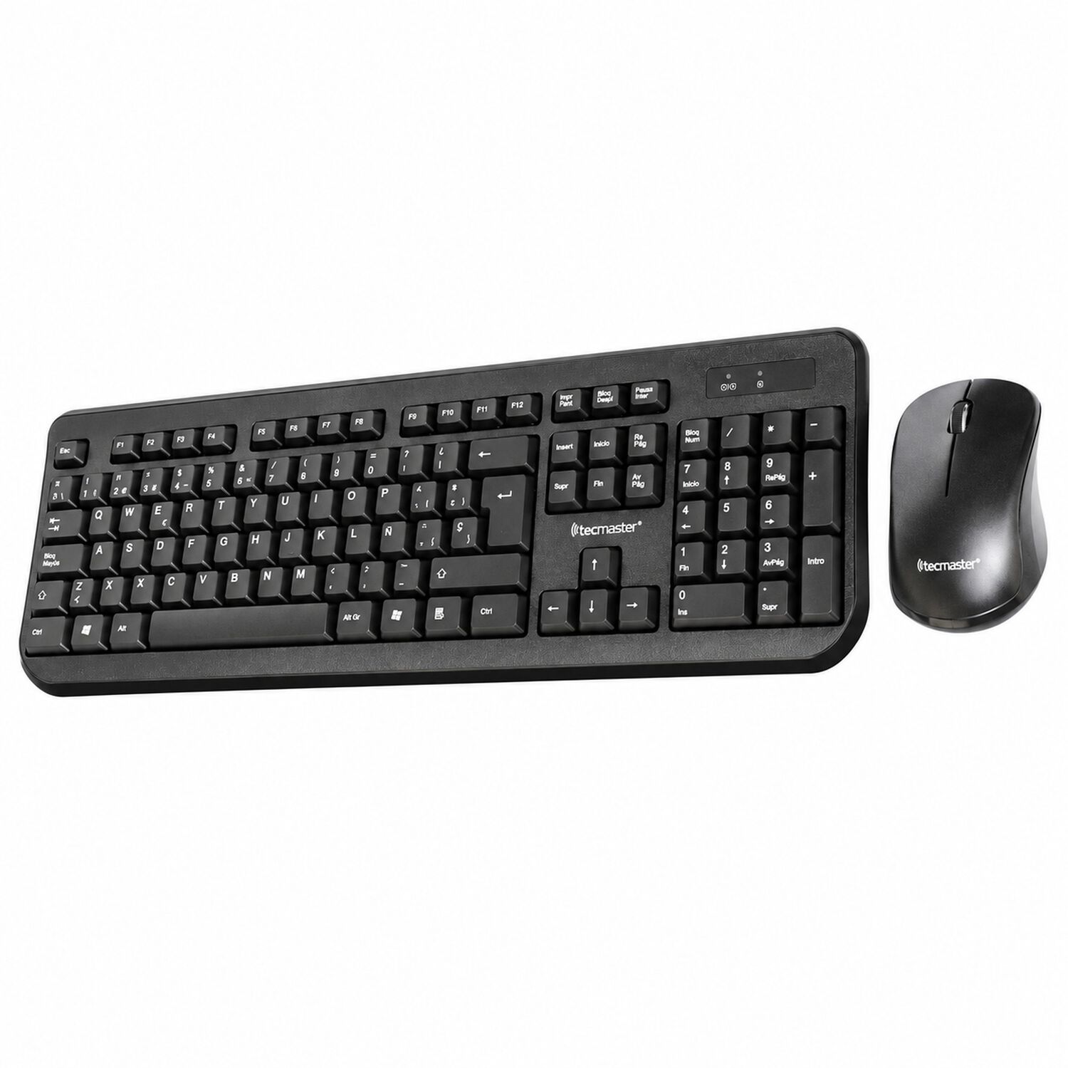 Kit Teclado Y Mouse Inal&aacute;mbrico Tecmaster 3753 Negro image number 1.0