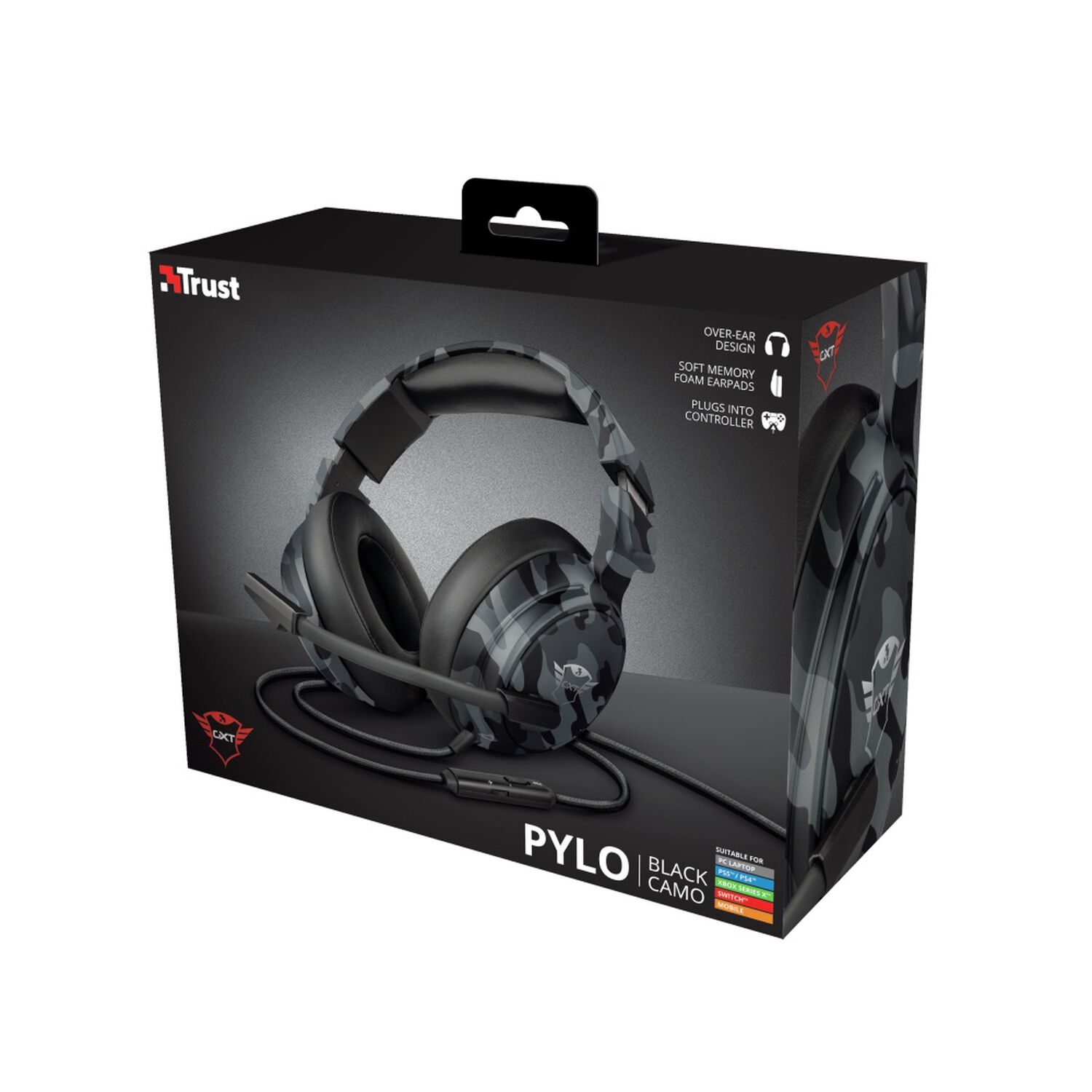 Audifonos Gamer Trust Gxt 433k Kamo Multiplataformas image number 9.0