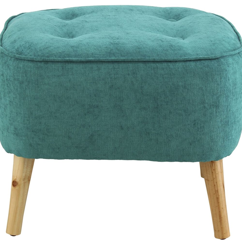 Pouf Máxima Turquesa Altea 55x45x45 Cm image number 0.0