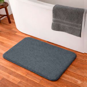 Alfombra De Ba&ntilde;o Nautica Home Popcorn 40x60cm Gris Oscuro