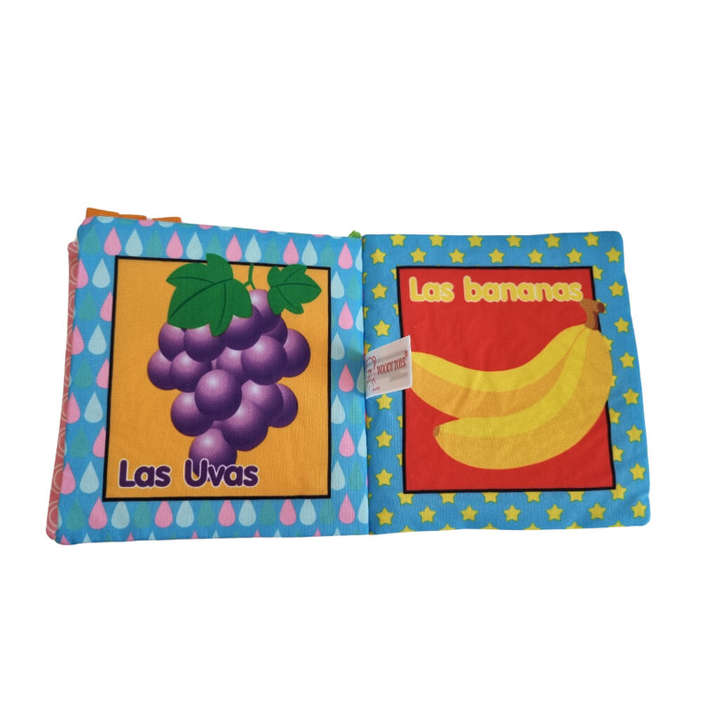 Libro Sensorial Tela Estimulaci&oacute;n Visual Juguete Bebe image number 3.0