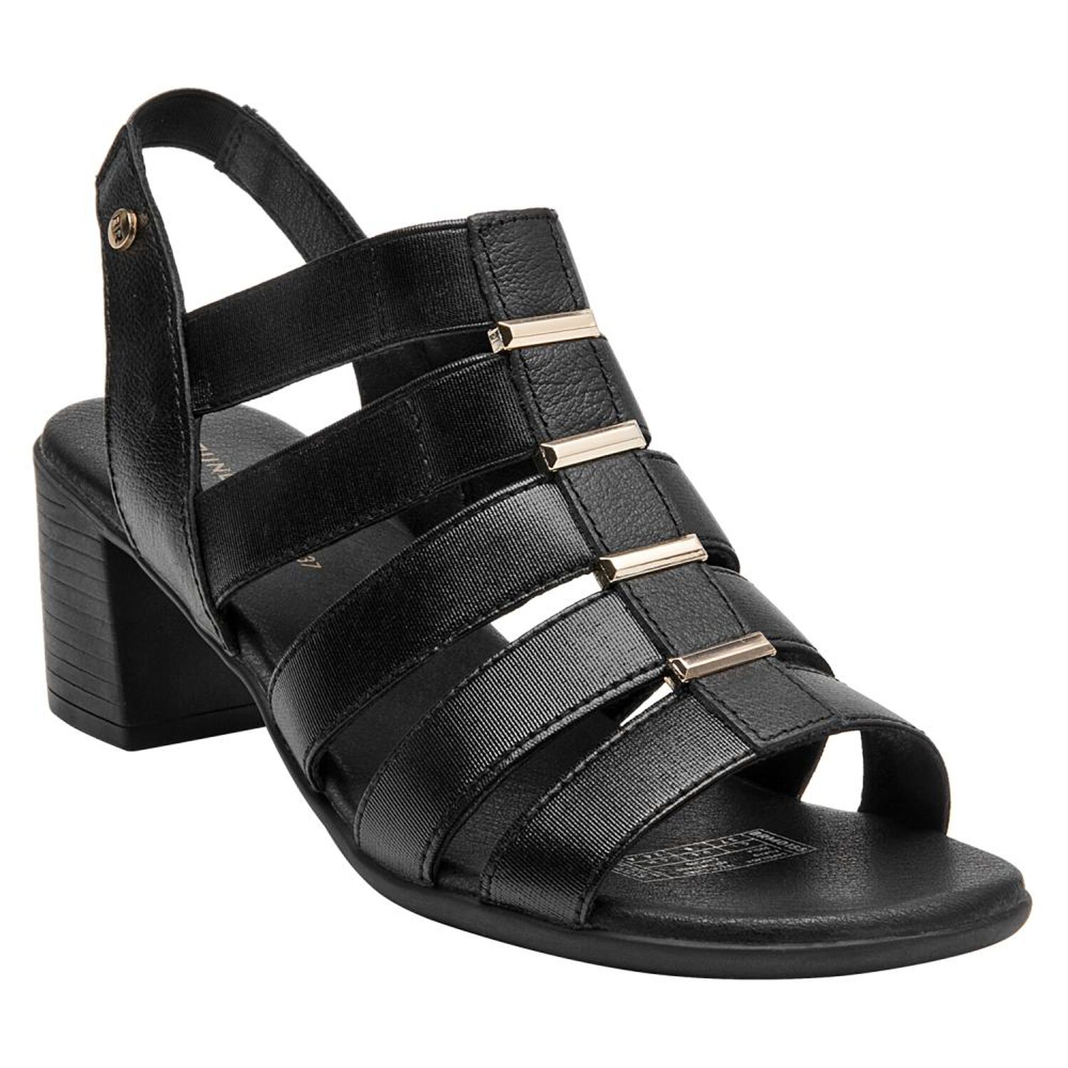 Sandalia Mujer Bruno Rossi Brm0155 Negro image number 1.0