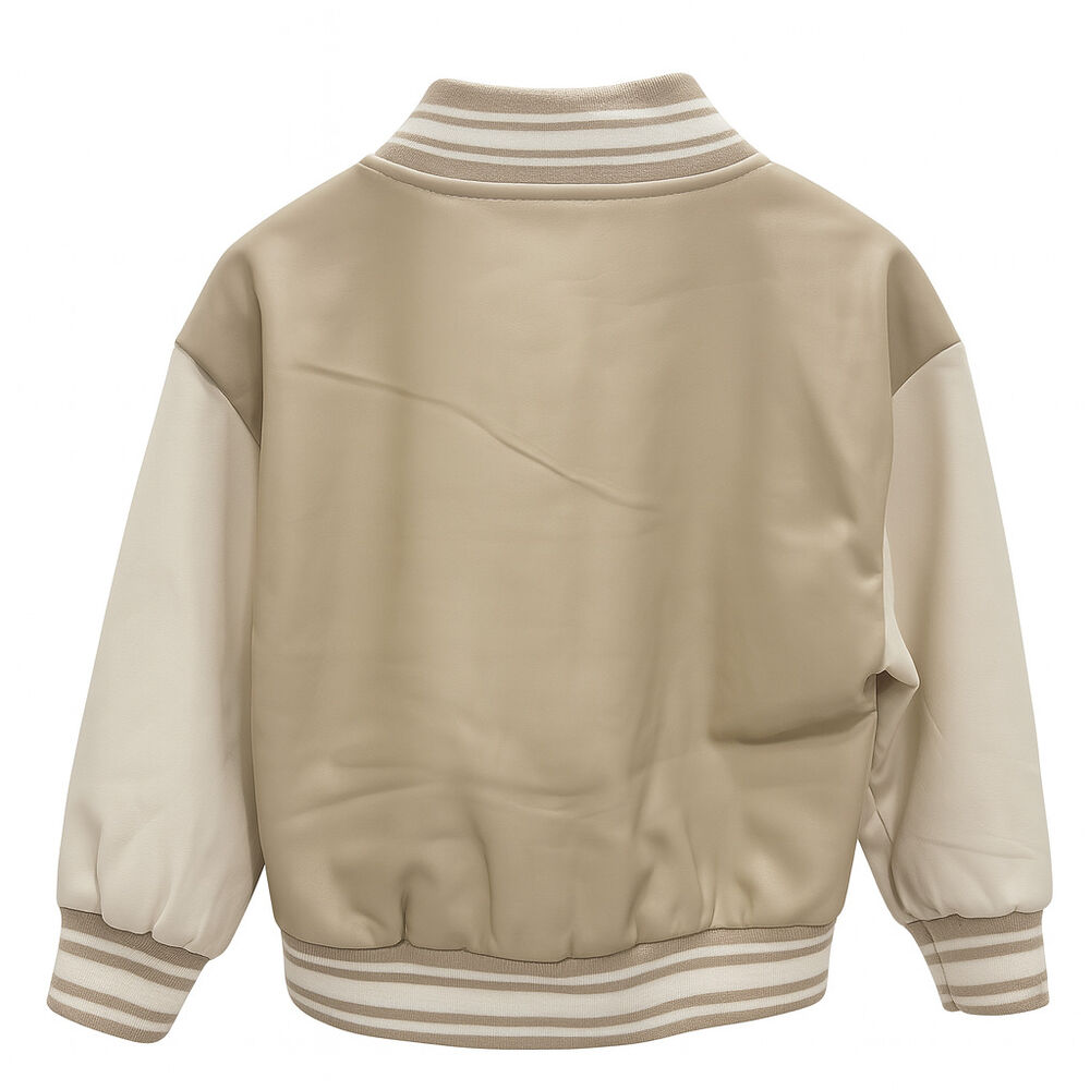 Chaqueta Bomber Ni&ntilde;o Ecocuero Italy Infantil image number 2.0