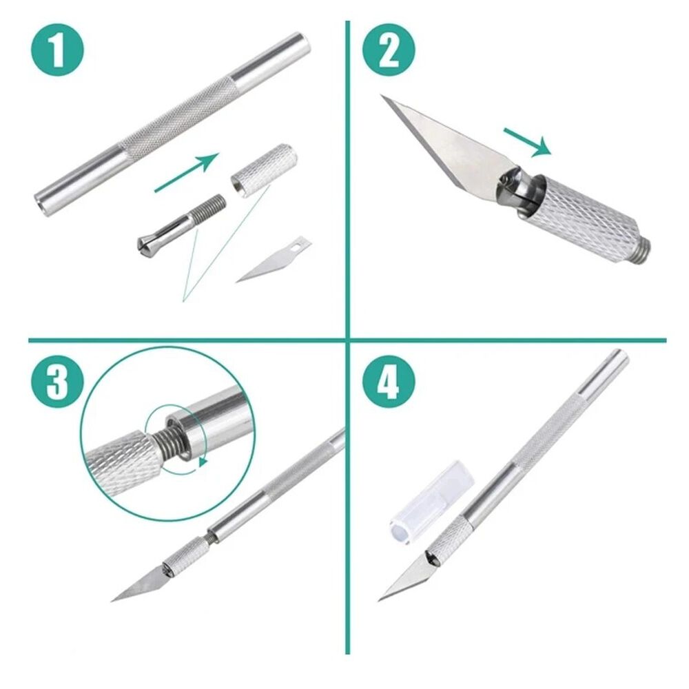 Kit De Cuchillos Bisturí De Precisión image number 1.0