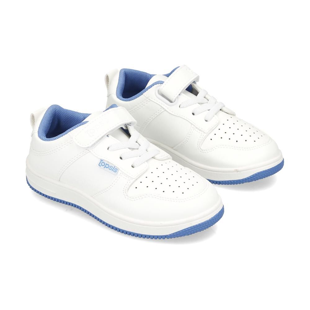 Zapatilla Infantil Niño Topsis White image number 1.0