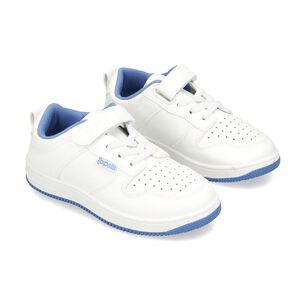 Zapatilla Infantil Ni&ntilde;o Topsis White
