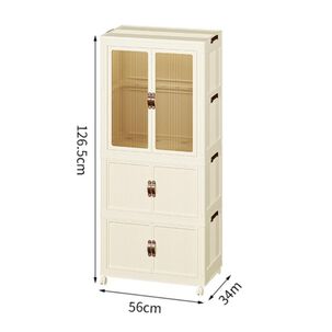 Organizador Multiuso Mueble Estante De 3 Niveles Port&aacute;til