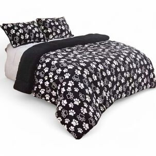 Cobertor De Invierno Plush Con Chiporro 2 Plazas + 2 Fundas De Almohada Ccp-73