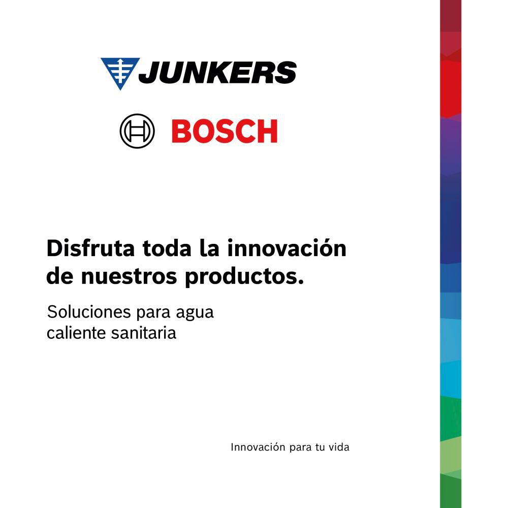 Calefont Junkers Minimaxx / Tiro Natural / Gas Licuado  / 14 Litros image number 7.0