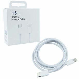 Cable Usb-c Carga R&aacute;pida 2 Metros Iphone 15