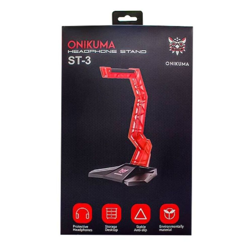 Soporte Para Audifonos Gamer Onikuma Rojo image number 0.0