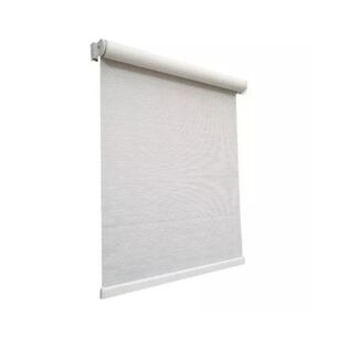 Cortina Roller Blackout Gris Dise&ntilde;o Jaspeado 60x240 Cm