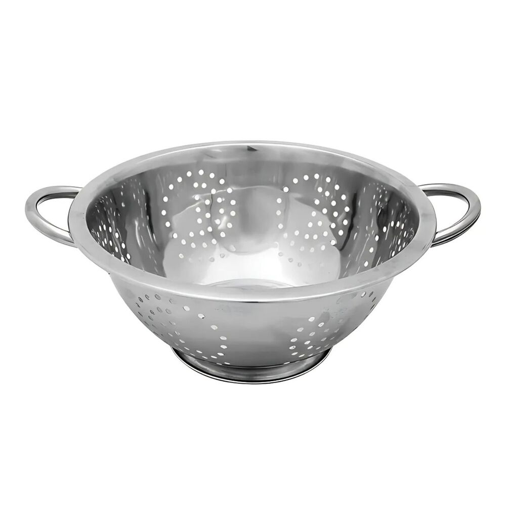 Colador Escurridor De Comida Cuiner Acero Inoxidable 24cm image number 1.0
