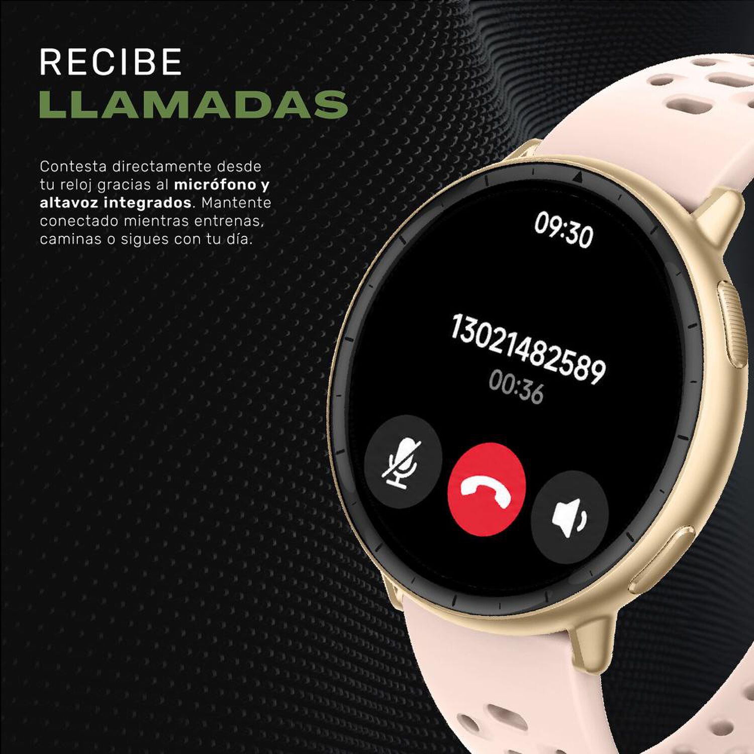 Reloj Smartwatch Gps Shar T1 43,5mm Pink Lhotse image number 5.0