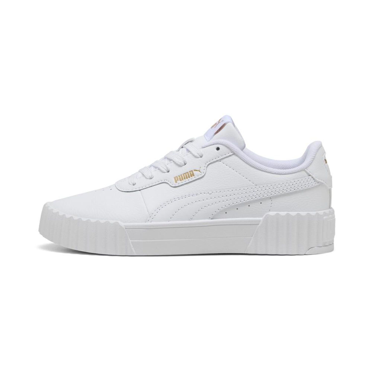 Zapatilla Urbana Unisex Puma Carina 3.0 Jr Blanco image number 0.0