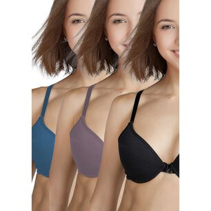 Pack 3x Sosten Soft Algod&oacute;n P350.010-azu1 Kayser
