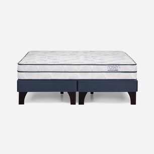 Cama Europea Rosen Autonomy Sky / 2 Plazas / Base Dividida