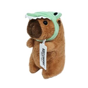 Peluche Capibara Gorrita Cocodrilo 21cm