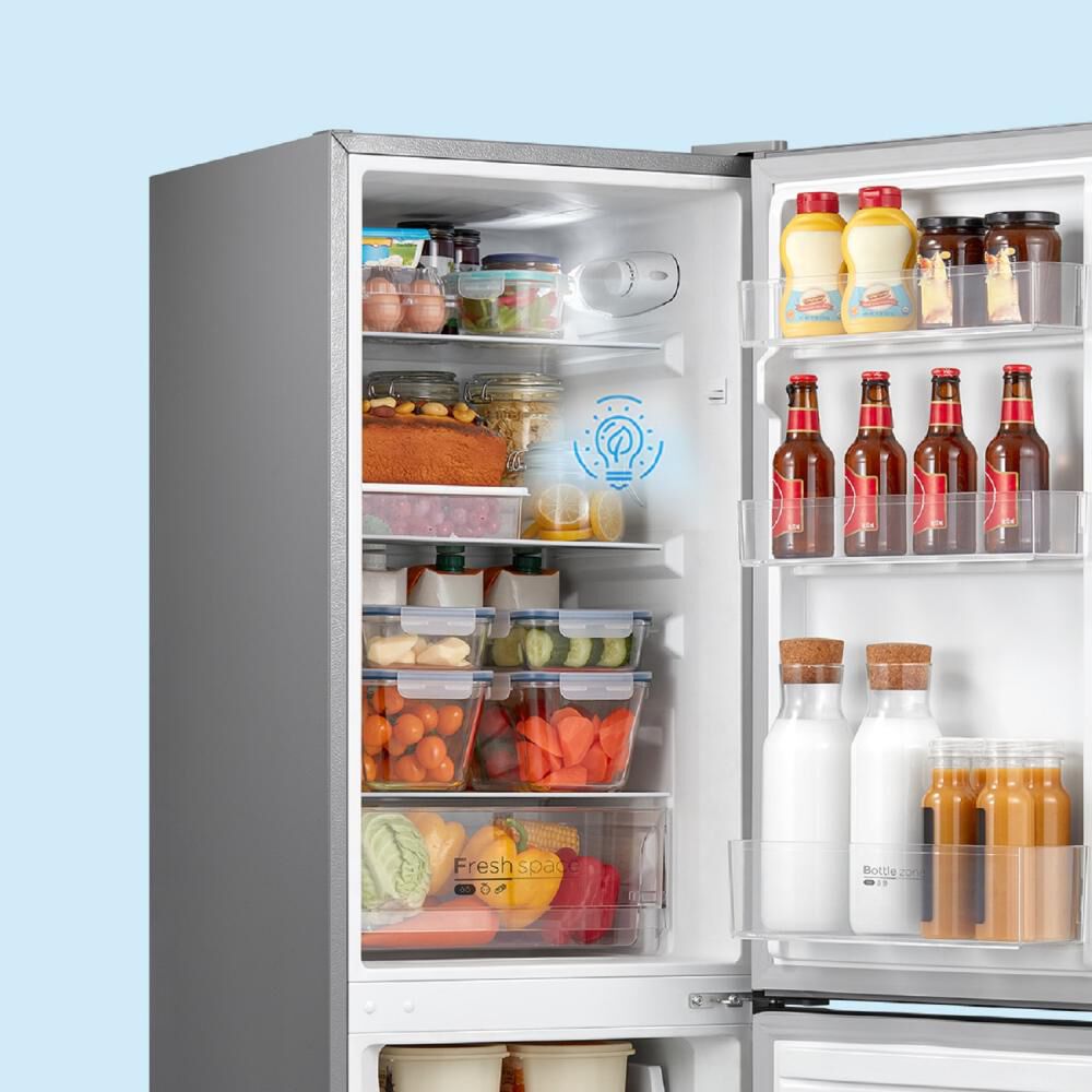Refrigerador Bottom Freezer Midea MDRB241FGE13M / Frío Directo / 174 Litros / A+ image number 8.0