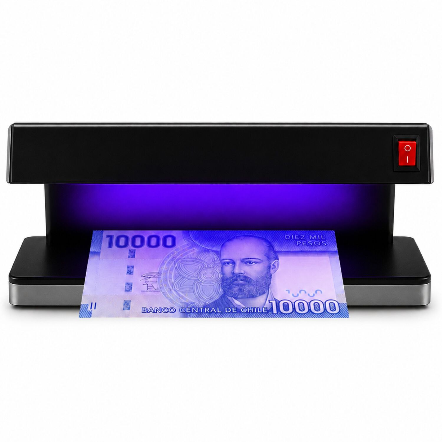 Detector De Billetes Falsos Con Doble Luz Ultra Violeta 6w image number 0.0
