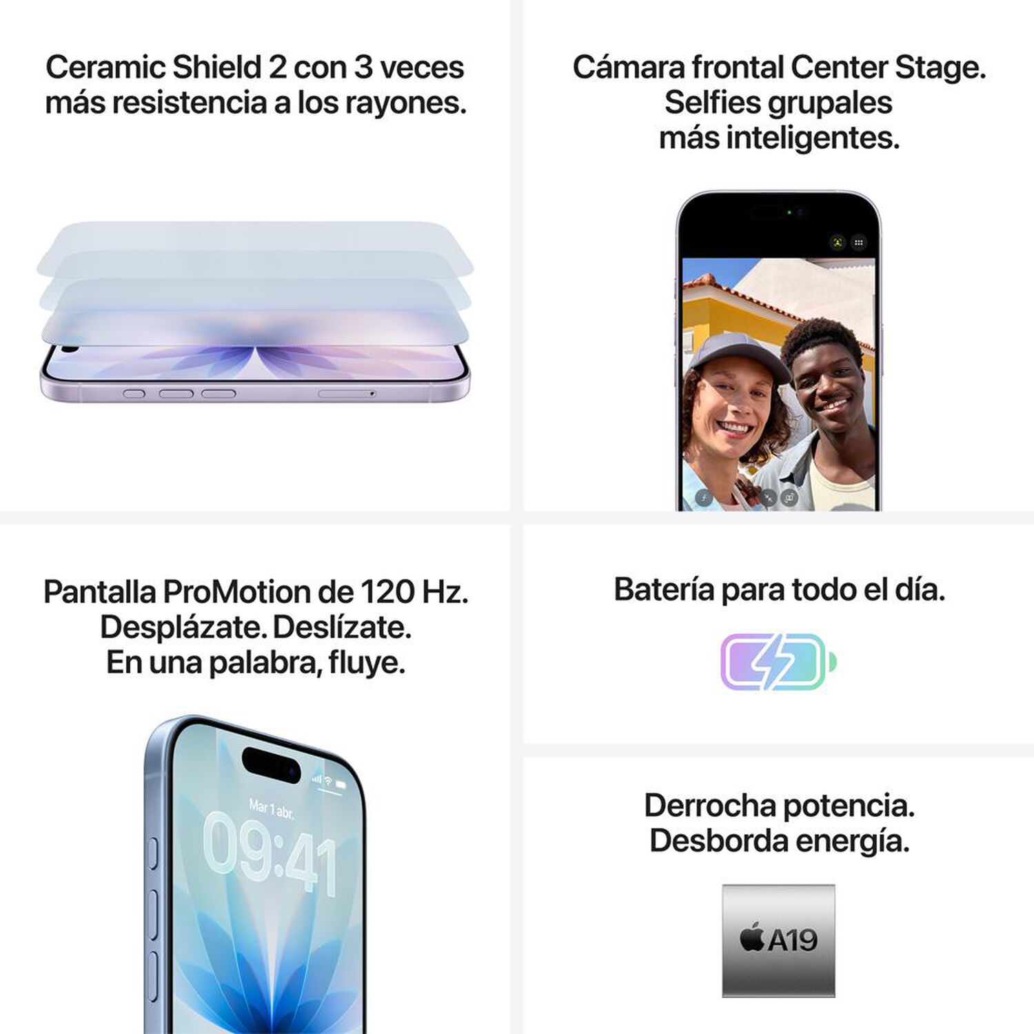 Iphone 17 Apple  / 5G / 512 GB / Lavanda / Liberado image number 5.0