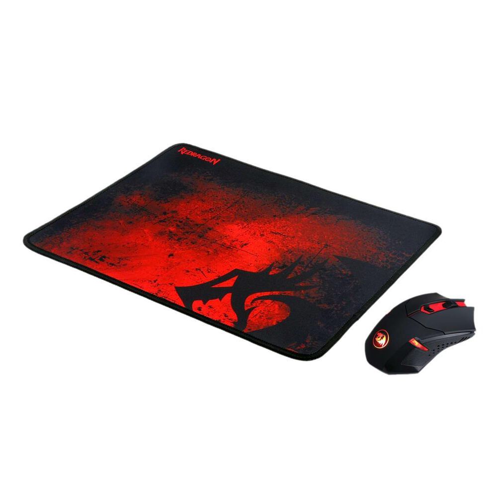 Pack Gamer Mouse Inalambrico 2.4 Ghz + Pad Redragon 33x26cm image number 3.0