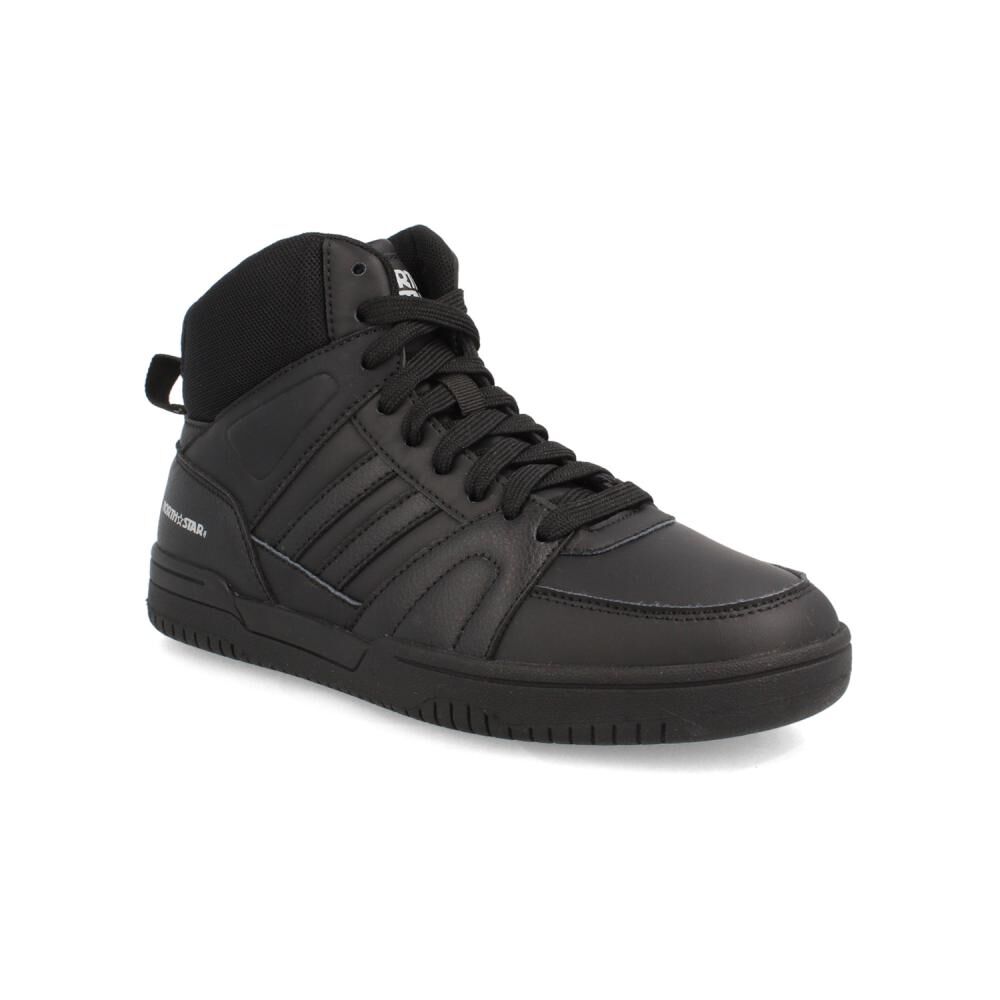 Zapatilla Escolar Mujer Northstar Hem Negro image number 1.0