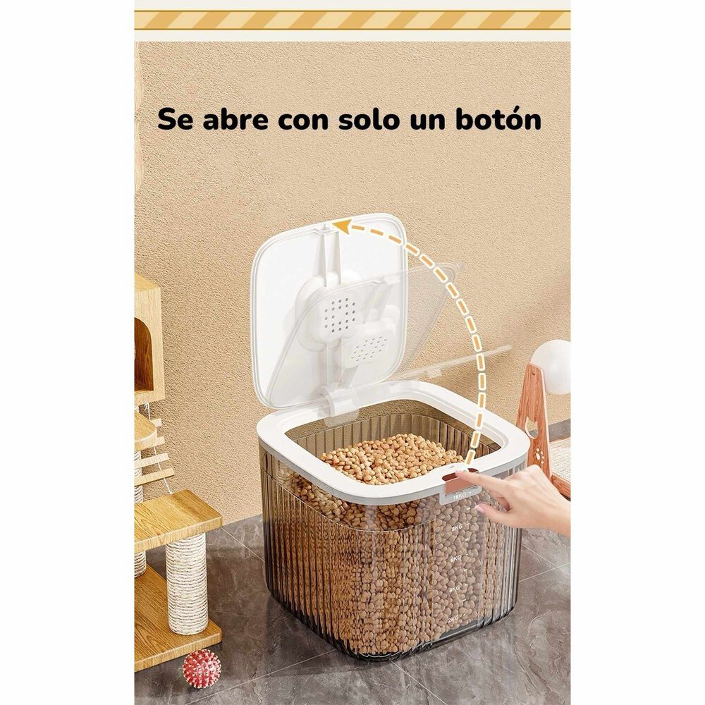 Contenedor De Alimentos Para Mascotas 30kg By Lubabycas image number 4.0