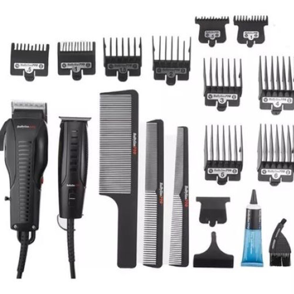 Kit Cortapelo Power Fx Con 5 Accesorios Babylisspro Color Negro image number 2.0