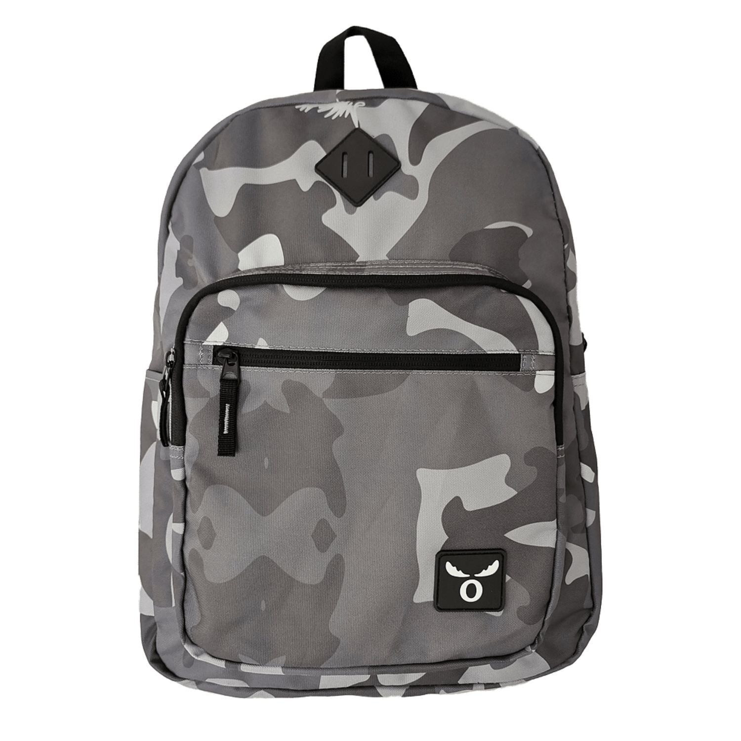 Mochila Camuflaje Gris Escolar Juvenil Resistente Moderna image number 0.0