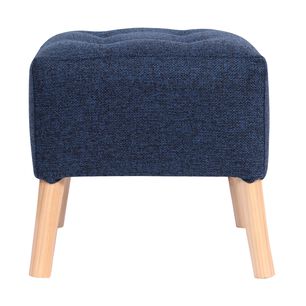 Pouf Alemania Azul Omega 42x42x43 Cm M&aacute;xima Design
