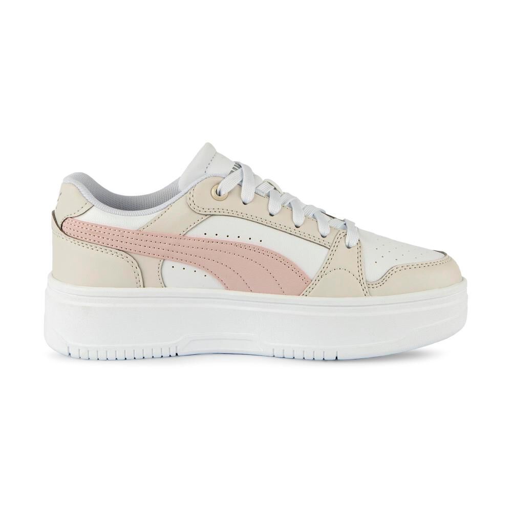 Zapato Casual Mujer Puma Rebound Beige image number 1.0