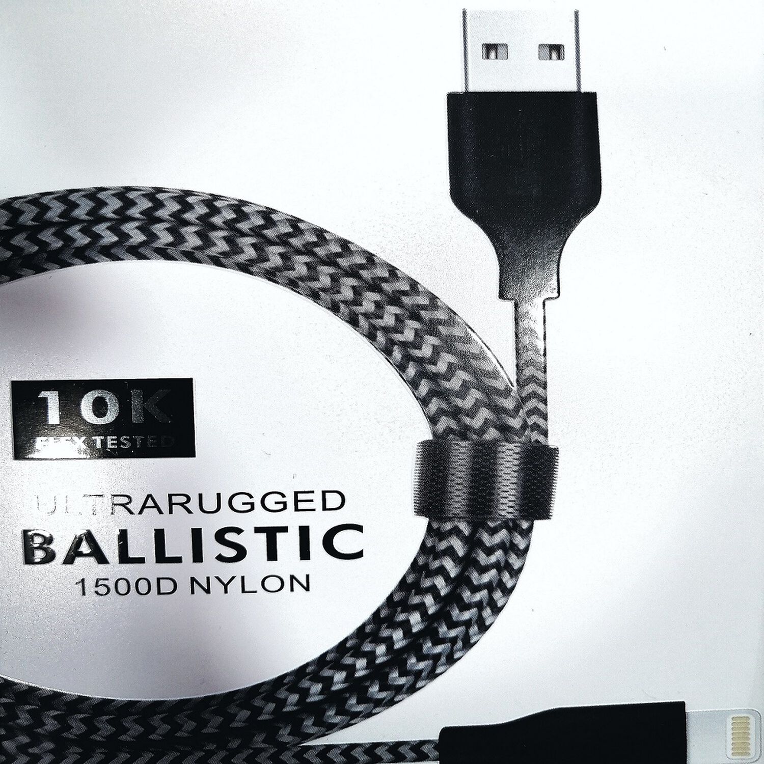 Cable De Entrada Usb Para Lightning Reforzado 3 Mtr image number 0.0