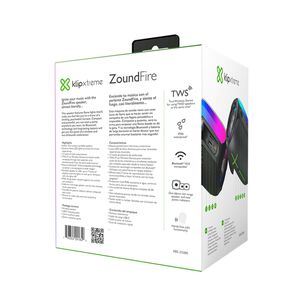 Parlante Klip Xtreme Zoundfire Led Bluetooth