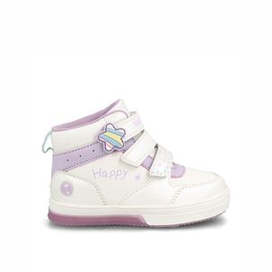 Bot&iacute;n Ni&ntilde;a Bubblegummers Neon Blanco