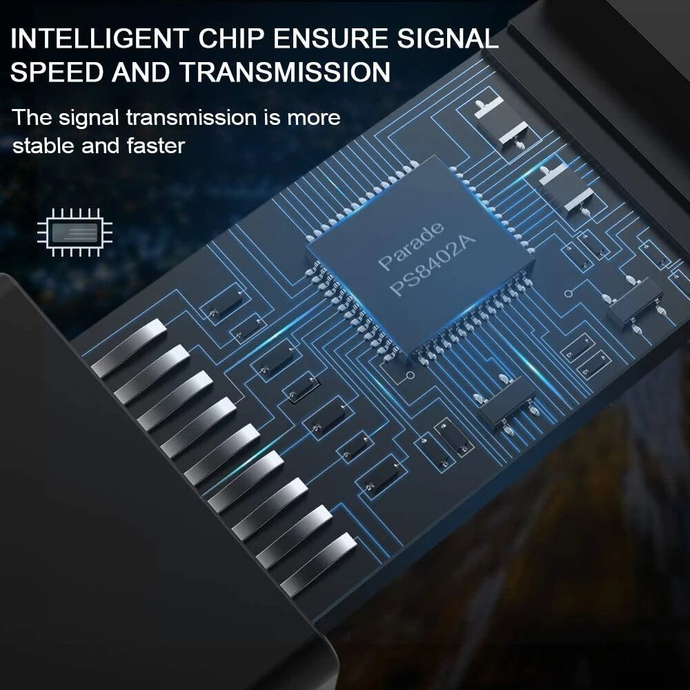 Cable Displayport Dp A Hdmi 4k Ultra Hd 1.8m Tm-100529 image number 9.0