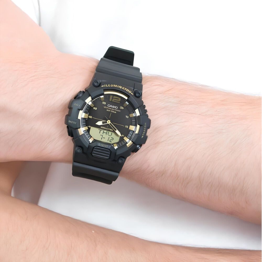 Reloj Hdc-700-9av Hombre Analogo Digital Resina image number 2.0