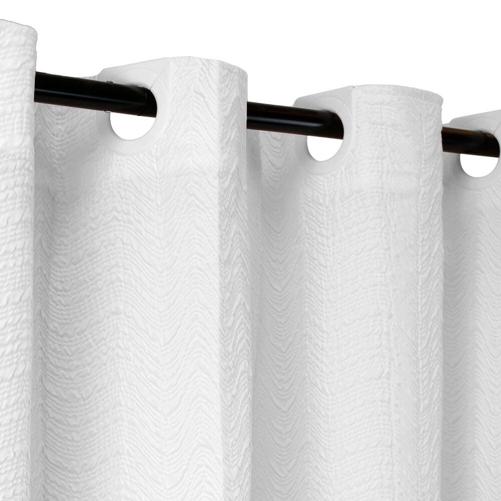 Cortina De Ba&ntilde;o Nautica Home 180x180cm Dise&ntilde;o 3d Olas image number 1.0