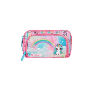 Estuche Xtrem Zip-art 6xt Unicornio Multicolor