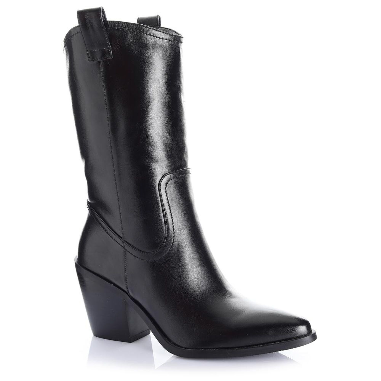 Bota Mujer Via Uno Black image number 3.0