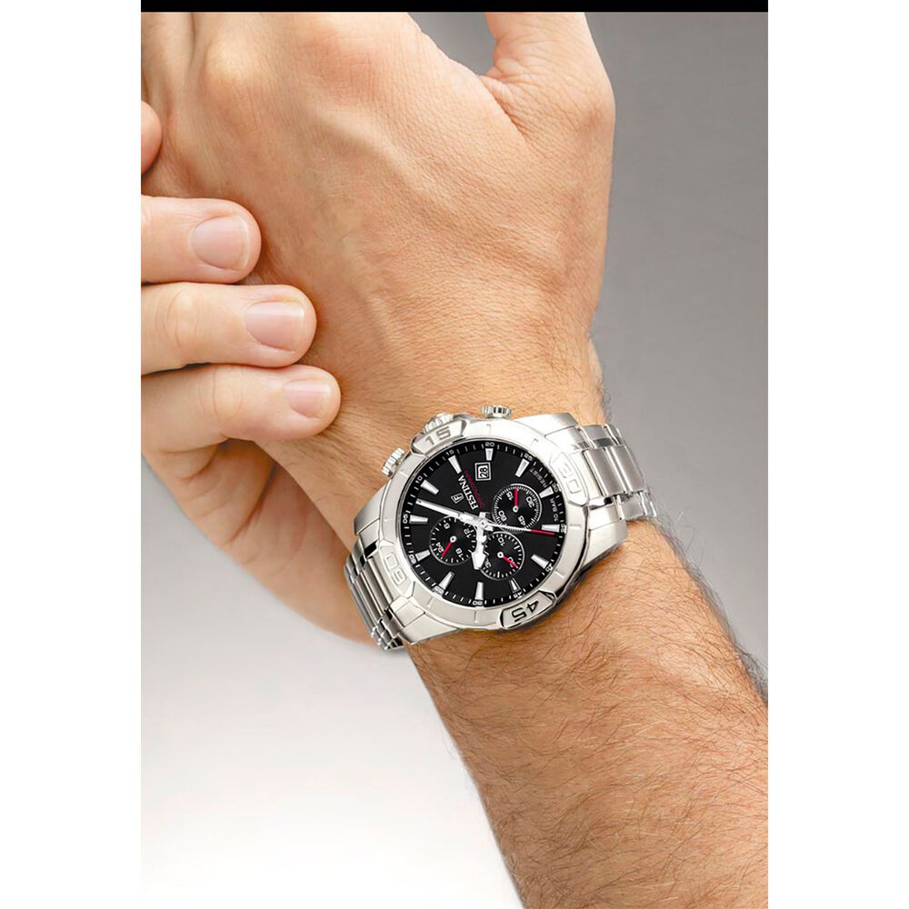 Reloj F20704/3 Festina Negro Hombre Timeless Chronograph image number 2.0