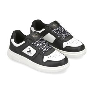 Zapatilla Infantil Ni&ntilde;o The King's Polo Club Black