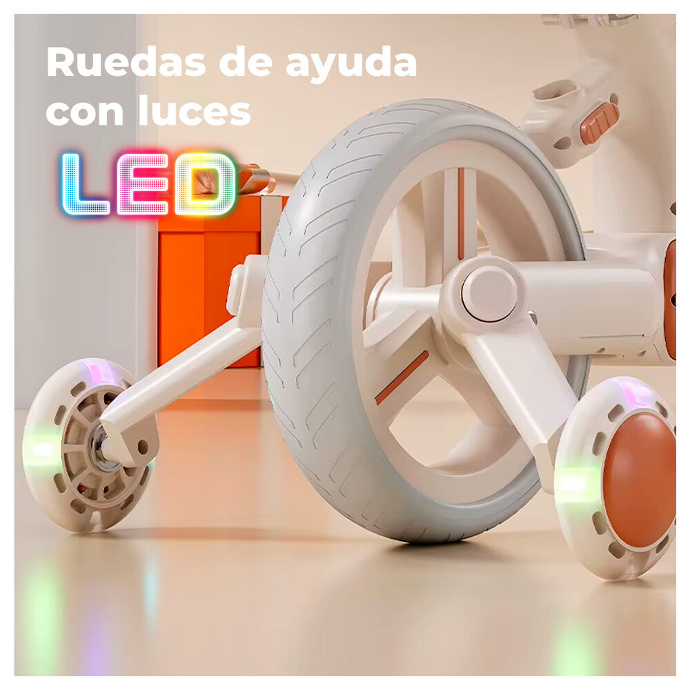 Triciclo Infantil Con Pedales Y Ruedas De Entrenamiento image number 2.0