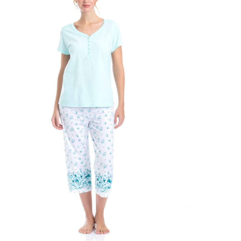 Pijama Manga Corta Mujer Lady Genny / 2 Piezas image number 0.0