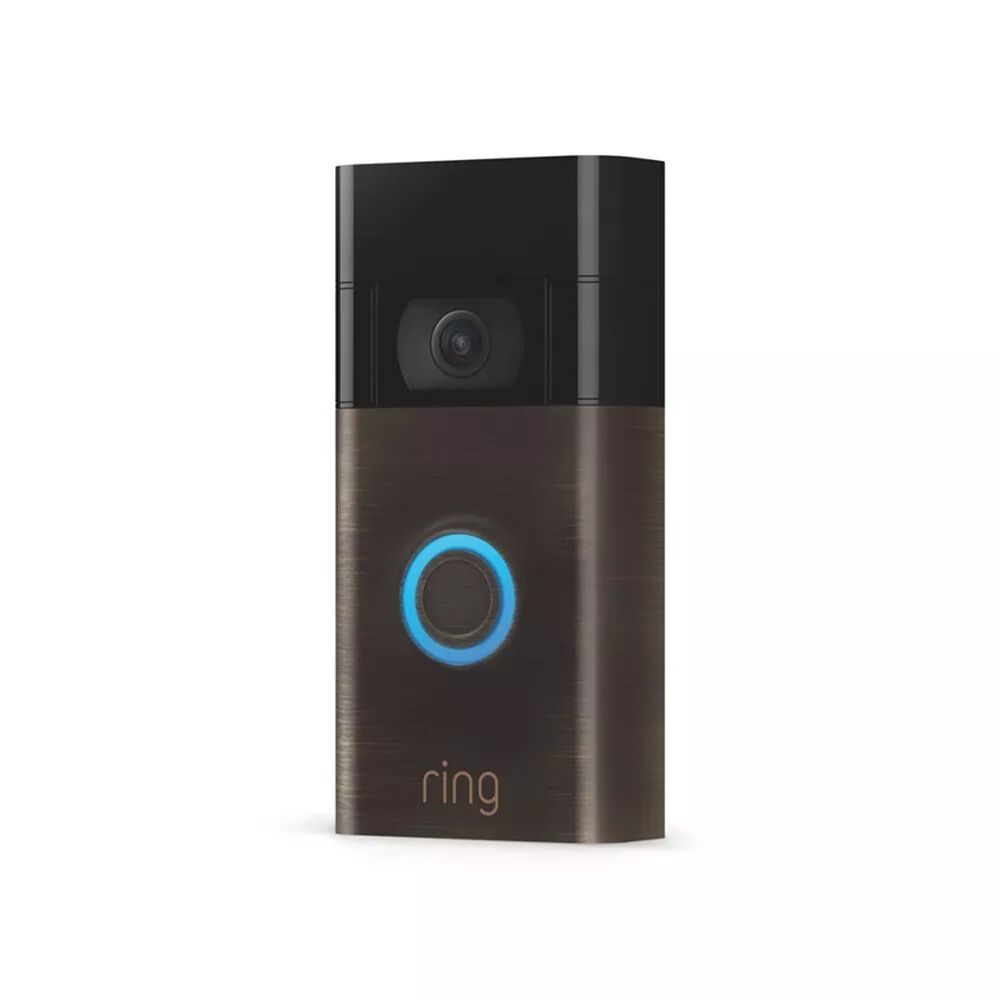 Timbre Ring Negro Battery Doorbell image number 1.0